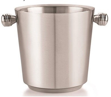 Çift cidarlı paslanmaz çelik şampanya kovası